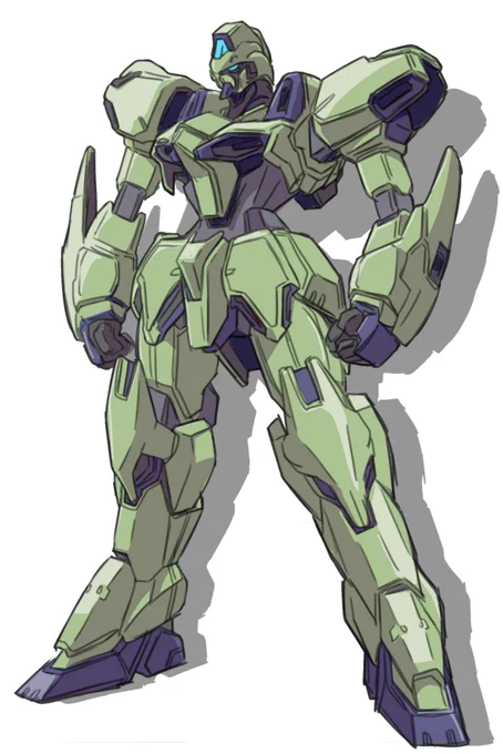 これは以前描いたVガンダムに出てくるガンイージです