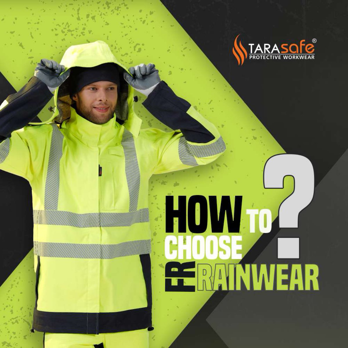 Tarasafe's tweet photo. FR rainwear is specially designed to protect you from rain, flame and electrical hazards. It combines waterproof features along with flame-resistant properties to ensure maximum safety and comfort.

#faq #rainwear #industrialsafety #arcflash #frclothing #workplacesafety #tarasafe https://t.co/f8LcScUP5i
