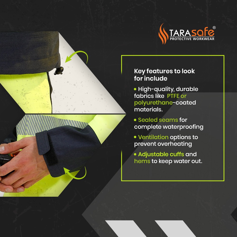 Tarasafe's tweet photo. FR rainwear is specially designed to protect you from rain, flame and electrical hazards. It combines waterproof features along with flame-resistant properties to ensure maximum safety and comfort.

#faq #rainwear #industrialsafety #arcflash #frclothing #workplacesafety #tarasafe https://t.co/f8LcScUP5i