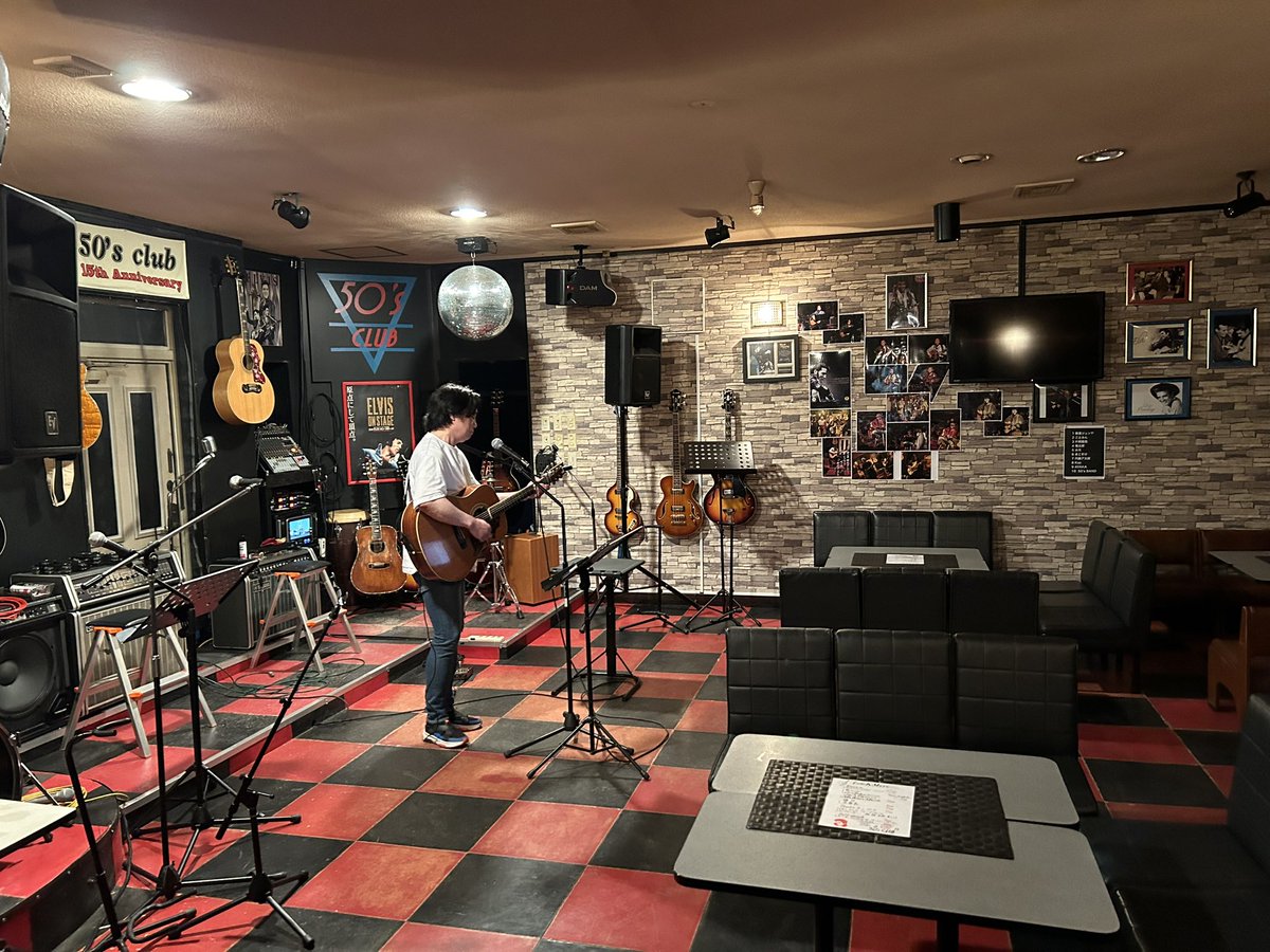 junyafolk's tweet photo. リハなう
#中標津
#LIVEnight
#50sCLUB https://t.co/TbmnzvzN9u