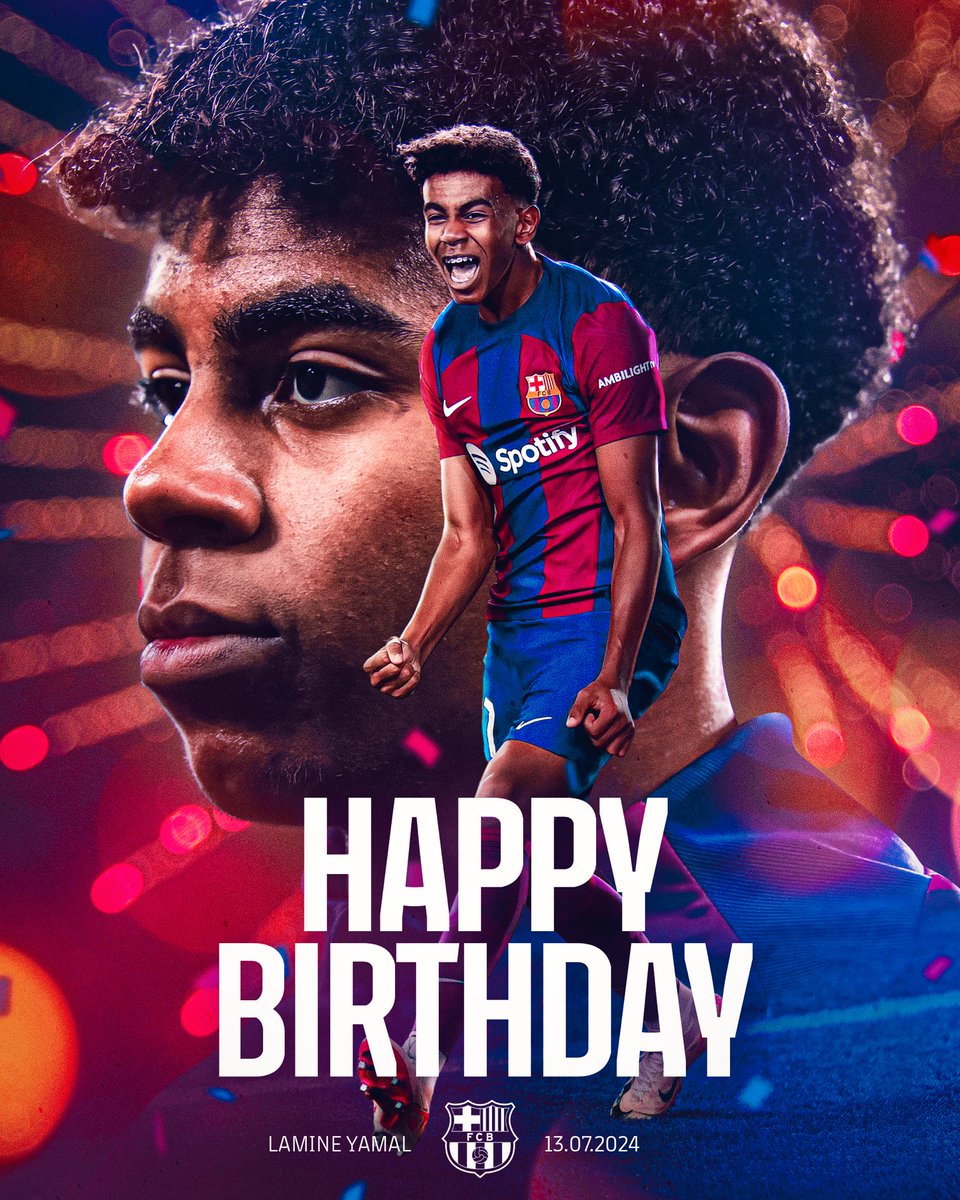 fcbarcelona_jp's tweet photo. ラミン、17歳のお誕生日おめでとう！🥳🎂 https://t.co/YBCZMkaoTh