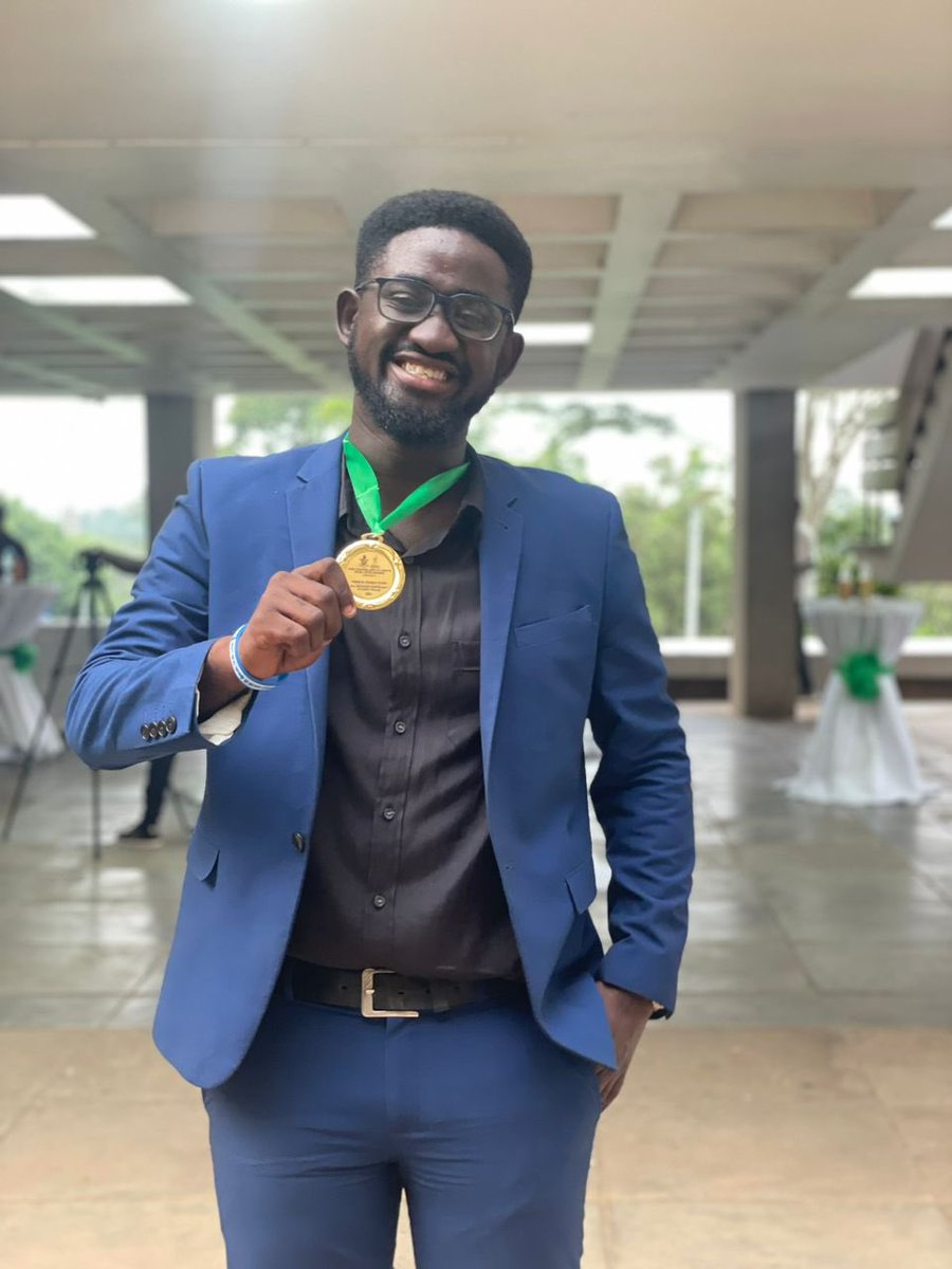 i_am_nereus1's tweet photo. 🌟Honored and Grateful🌟

Thrilled to be named All-Rounded Exemplary Student at the Vice Chancellor’s Awards 2024! Huge thanks to my peers and mentors for their support. Excited to keep making a positive impact at KNUST!

#KNUST #Leadership #CommunityService #Gratitude https://t.co/DLaQ10Z42C