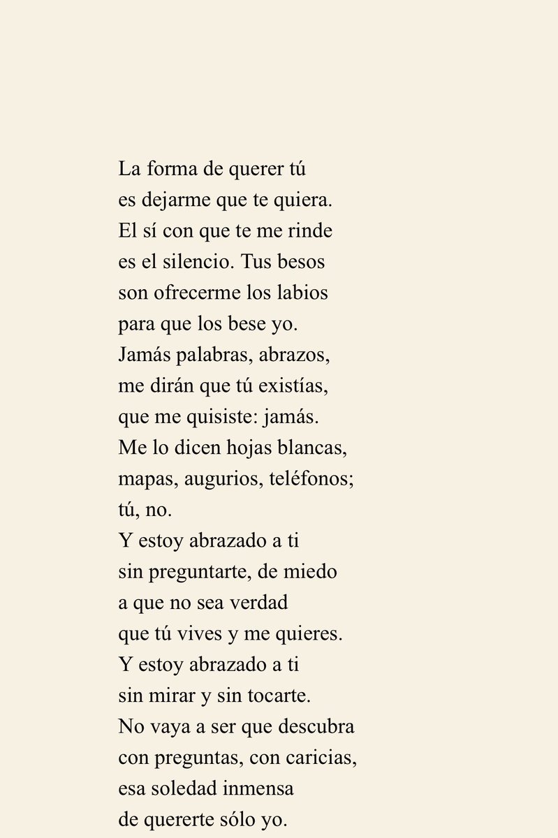Escrito por Pedro Salinas.