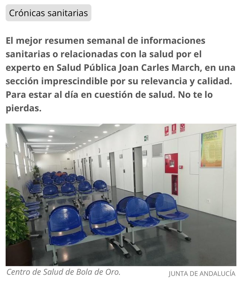 joancmarch's tweet photo. ❌Estudio de cómo las #condicionesdevida influyen en #mortalidad = la población de barrios pobres de Sevilla vive hasta 9 años ⬇️ q las de los ricos
#PolígonoSur esperanza de vida de Corea del Norte. #SantaClara = a la de Japón
Mis #CrónicasSanitarias
🔴https://t.co/nMVsHunMG4 https://t.co/eWZrsK6DJU