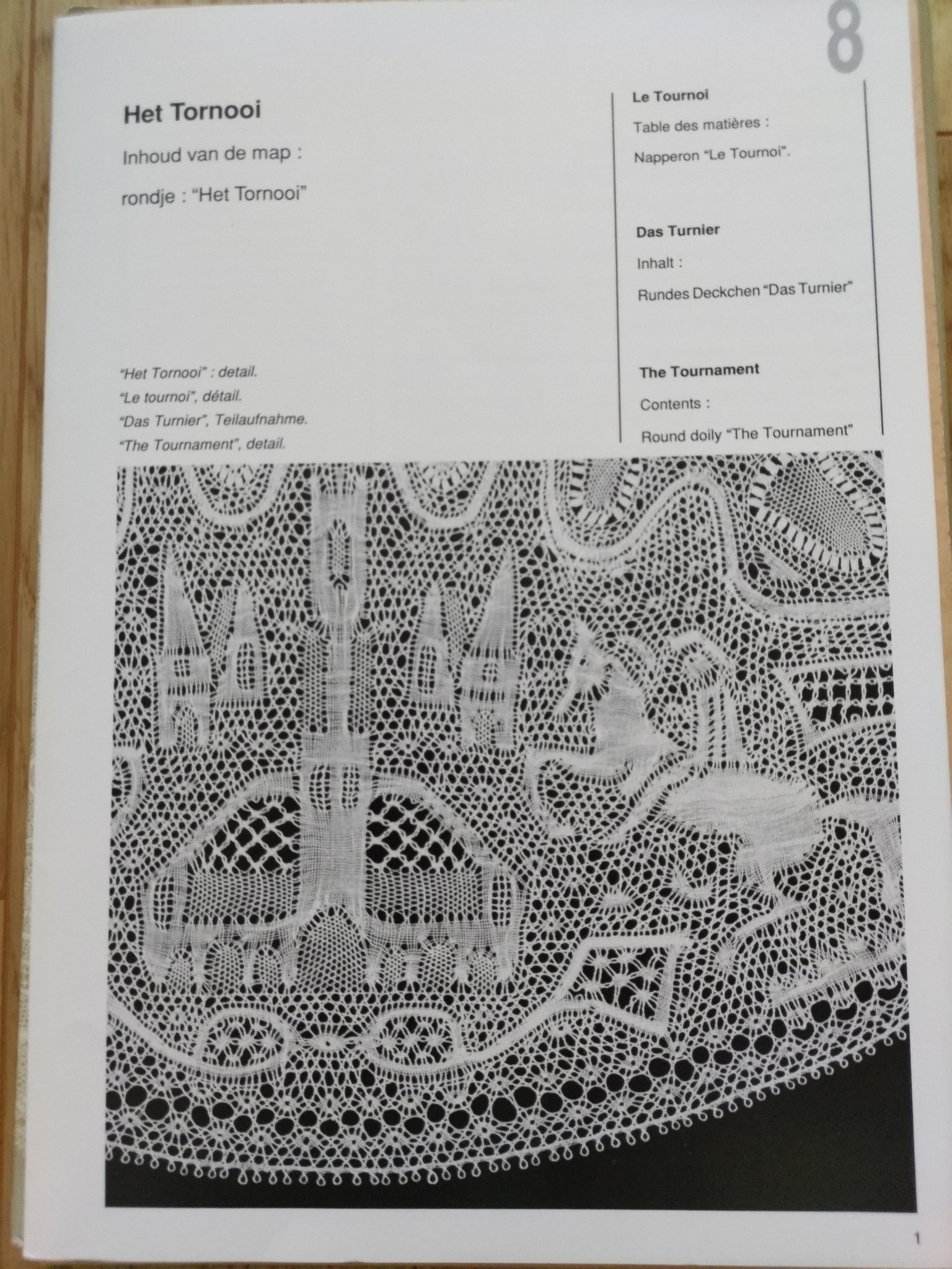 Syllabus Binche 2 /Anne-Marie ボビンレース