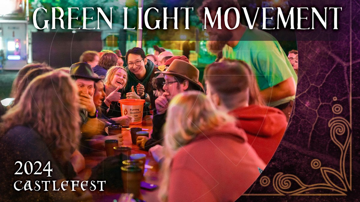 Do you love visiting Castlefest but miss having that special someone to share the experience with? The Green Light Movement is here for you!

Join their fun activities at Castlefest 2024 and meet new friends for life!
All activities can be found here: bit.ly/GLMCF24
