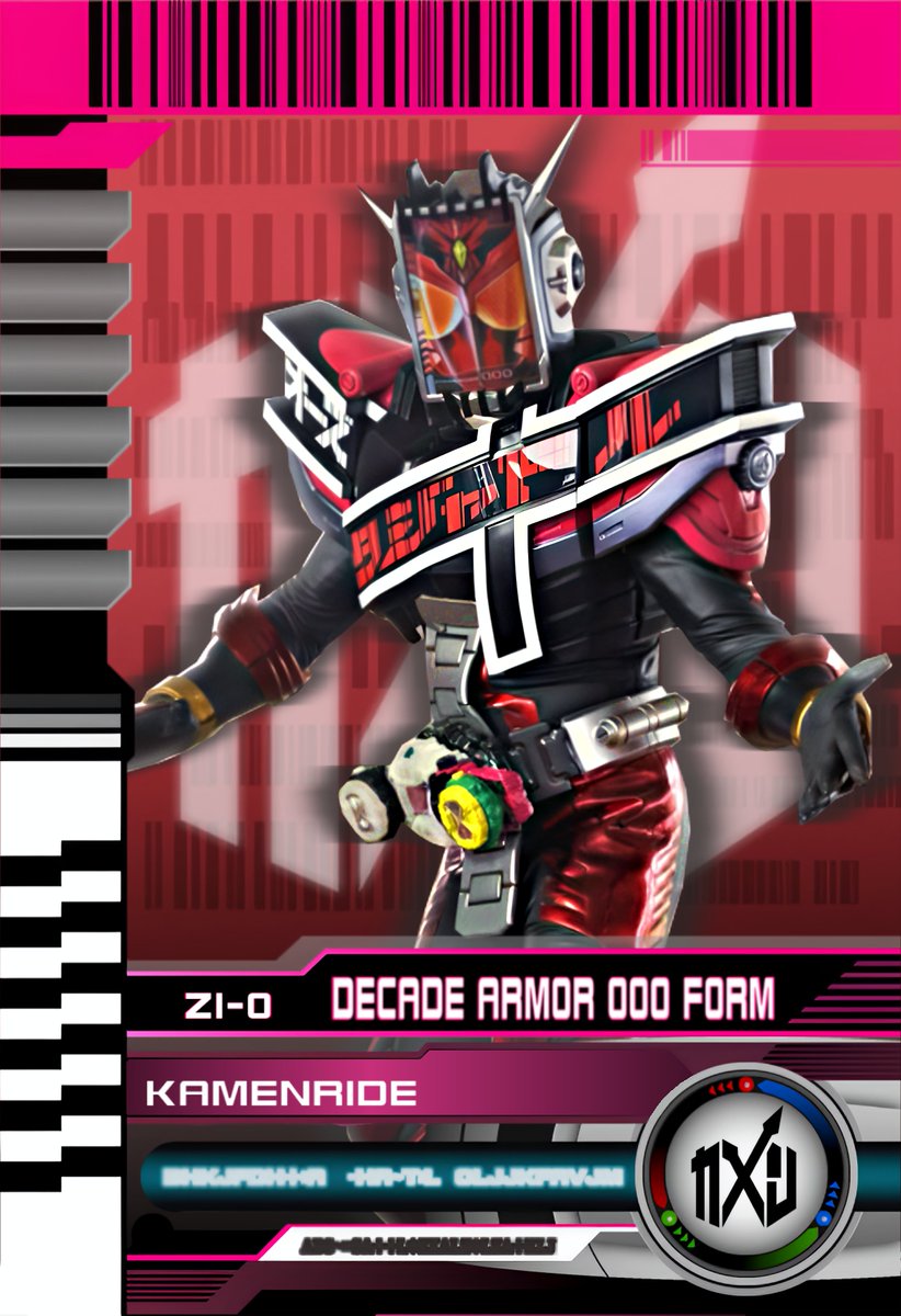 w_nxpu's tweet photo. フォームライド ジオウディケイドアーマー
FORMRIDE ZI-O DECADE ARMOR
#仮面ライダーディケイド #仮面ライダージオウ #ライダーカード #KamenRider #RiderCard https://t.co/CK8eAU39dV