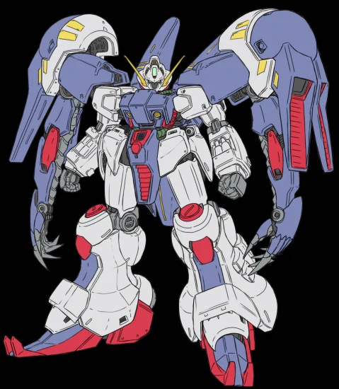 以前描いたガンプラバトルに出られるならこんなの作りたいな その17 何故かツイートが削除されてるっぽい?消した覚えは無いが… GP02にバイアラン要素を入れて近接格闘特化型 