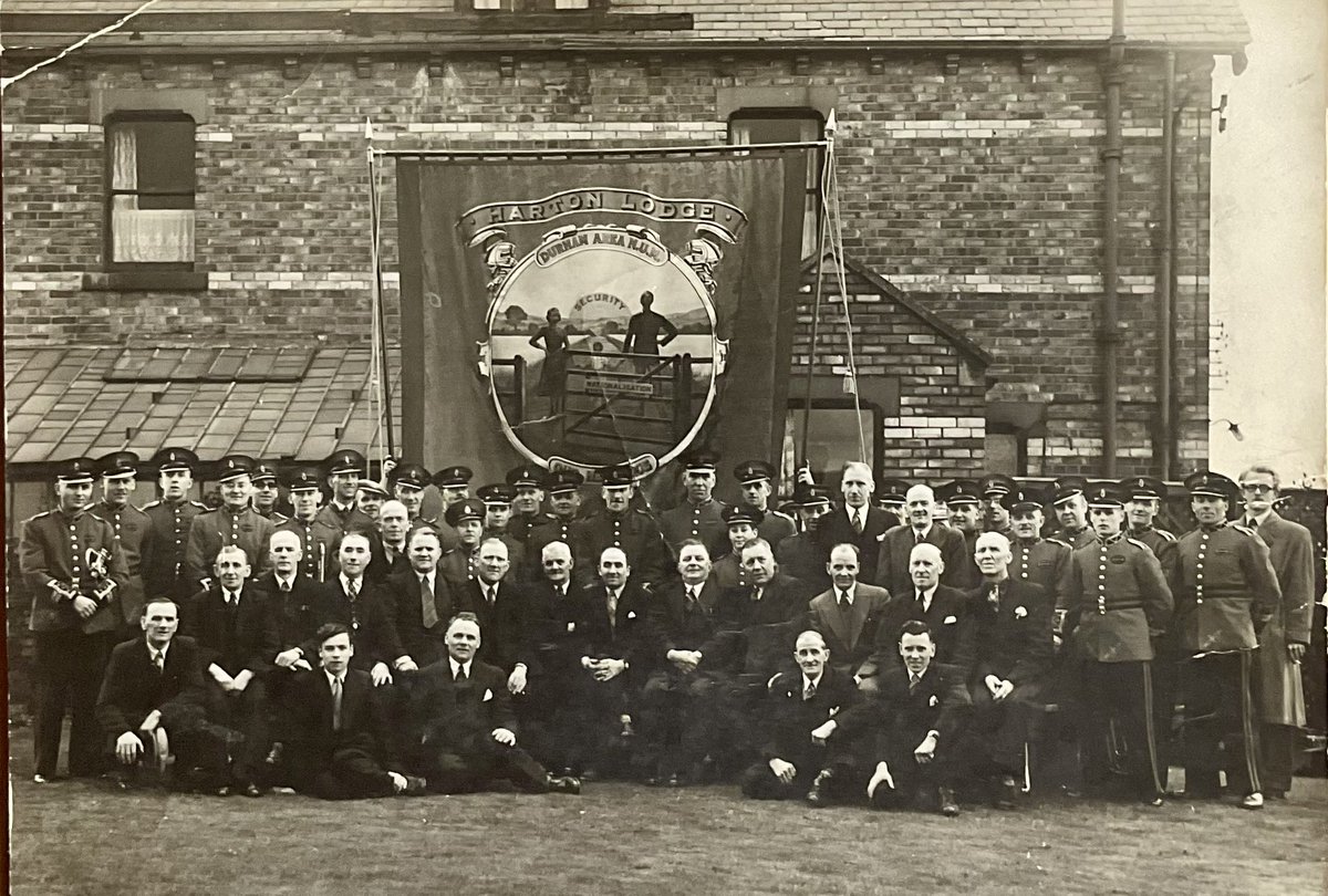 Morning. Happy Gala Day to anyone off to the miners’ Big Meeting at Durham today. Lovely (albeit undated) picture of Harton Colliery Band which had its origins, before the First World War, in the earlier Tyne Dock Temperance Band here in South Shields.