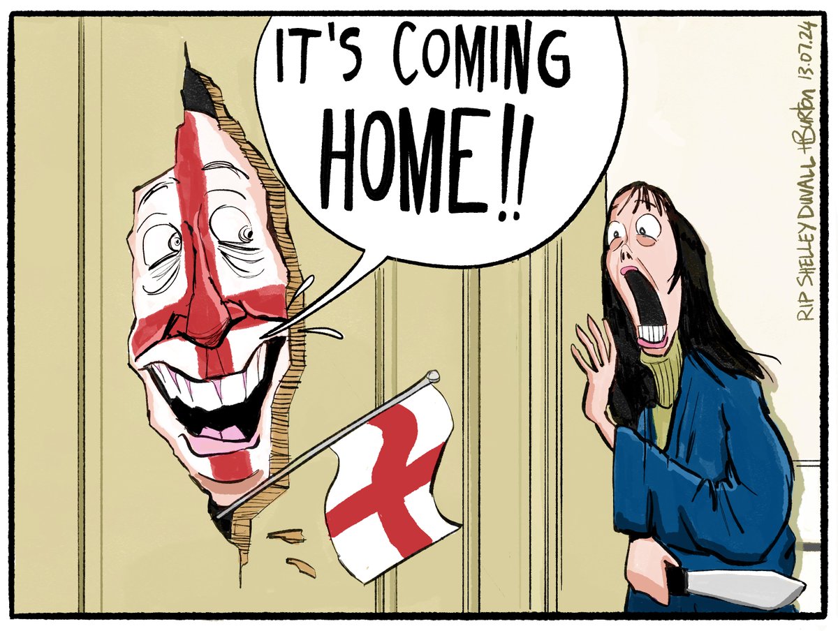 HBtoons's tweet photo. A #ShelleyDuvall cartoon for today's @irishexaminer. https://t.co/K2ZaojTgB3