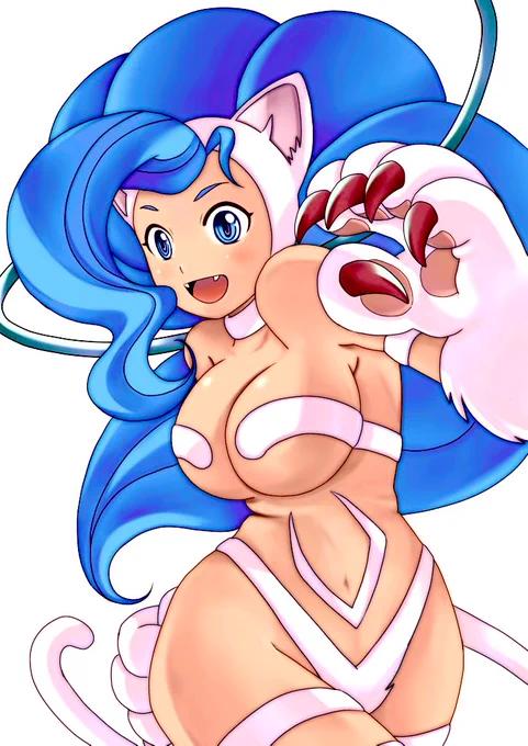  #ヴァンパイア30周年 #Darkstalkers #ヴァンパイア当時平日昼に、ゲーセンのでっかい画面の台で100円玉積んでやってましたずっとモリガンさん一筋だった本当は新しく描きたかったんやけど、体調悪くて描けなかったこの前描いたフェリシアさん蝶なしとモリガンさん色違い置きます 