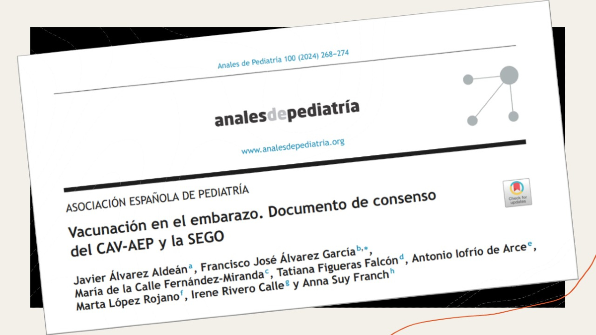 CAV_AEP's tweet photo. VACUNACIÓN EN EL EMBARAZO: RECOMENDACIONES DEL CAV-AEP Y DE LA SEGO
En este artículo se detallan las generalidades sobre la vacunación durante la gestación y la fisiopatología, inmunidad y vacunas durante el embarazo.
👇
https://t.co/VQzKeyCDzZ
https://t.co/IDdUwf48oc https://t.co/86yvRZh0Sk