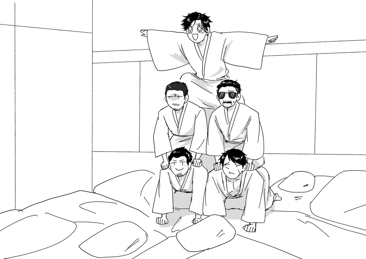 7外の男達で修学旅行パロ (自分が見たいだけです…)