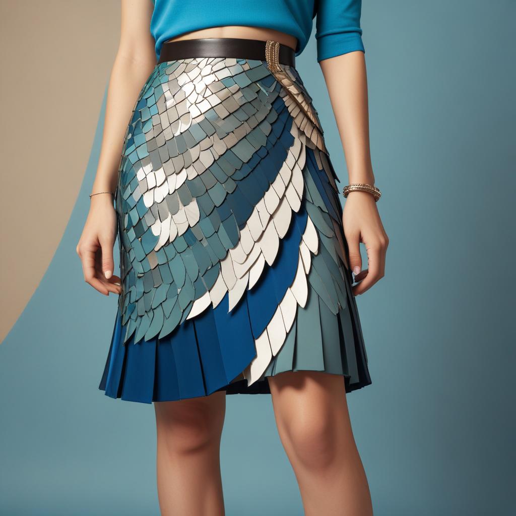 em_wagdy's tweet photo. Nature meets technology: AI reimagines feathers in breathtaking skirts, featuring delicate textures and dynamic movement 🩷
#aifashion #GenerationIA #GenerativeAI https://t.co/zCc4vEmmbg