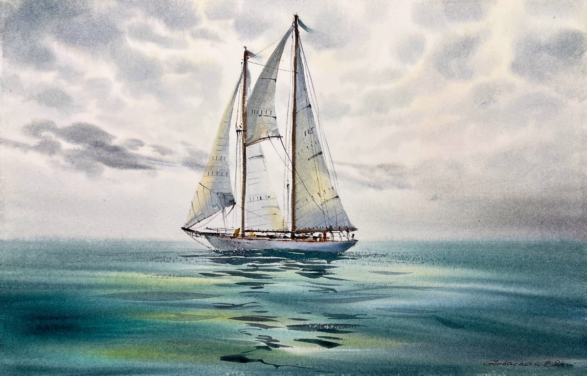 GorbachevaArt's tweet photo. Small sketch 

31x20 cm 
Paper @StCuthbertsMill Saunders Waterford 300g CP

#watercolor #watercolour #watercolors #watercolourpainting #watercolorillustration #watercolorseascape #акварель #watercolour_gallery #watercolorart #aquarelle #aquarela #stcmill #stcuthbertsmill https://t.co/3jxqM53cRS
