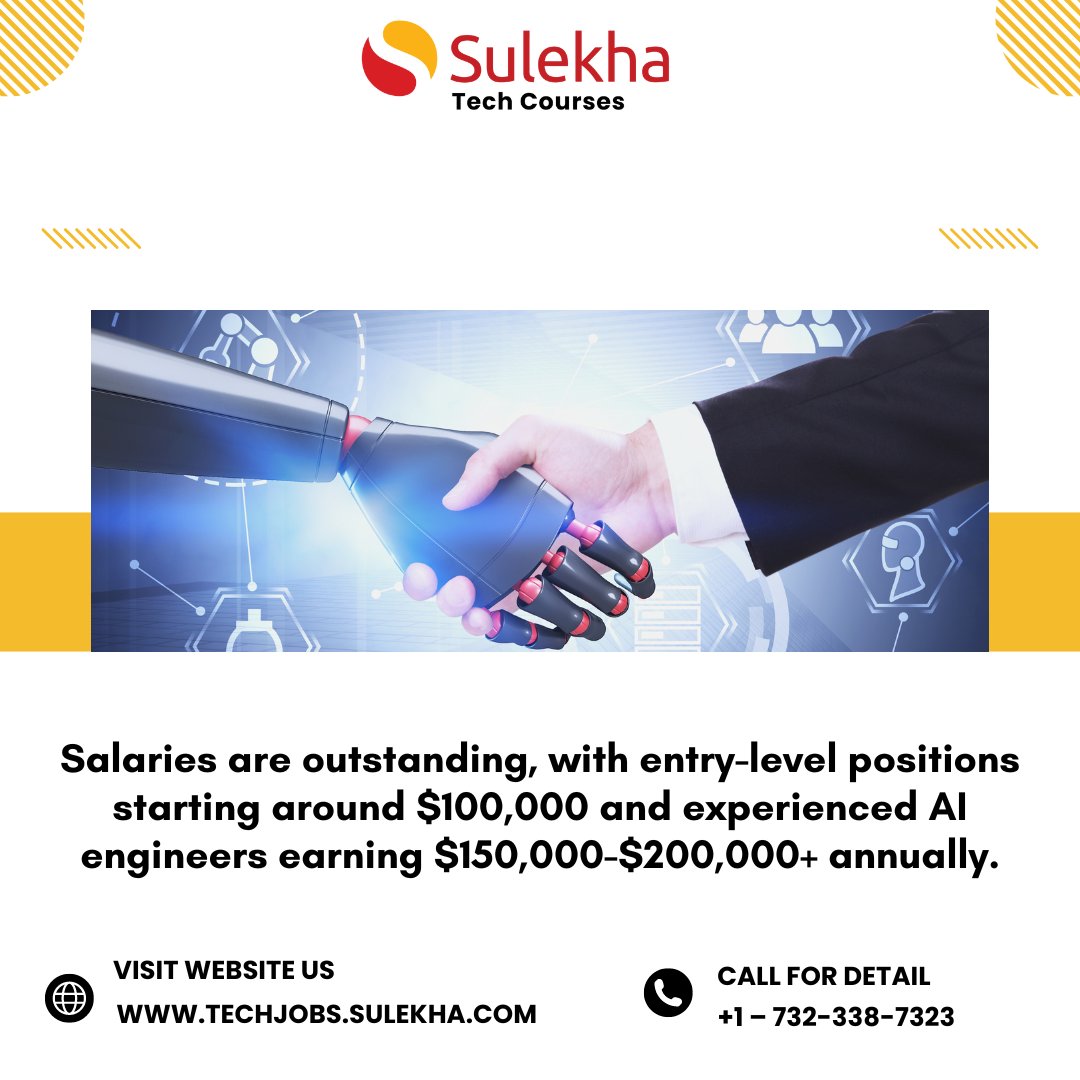 sulekhatraining's tweet image. Ready to build the intelligent systems of tomorrow?

Discover AI Engineering programs near you on Sulekha Tech Courses. Your future in shaping AI innovation starts here!

Course Link: techjobs.sulekha.com/artificial-int…

#artificialintelligenceengineer #sulekhaittraining #sulekhaus