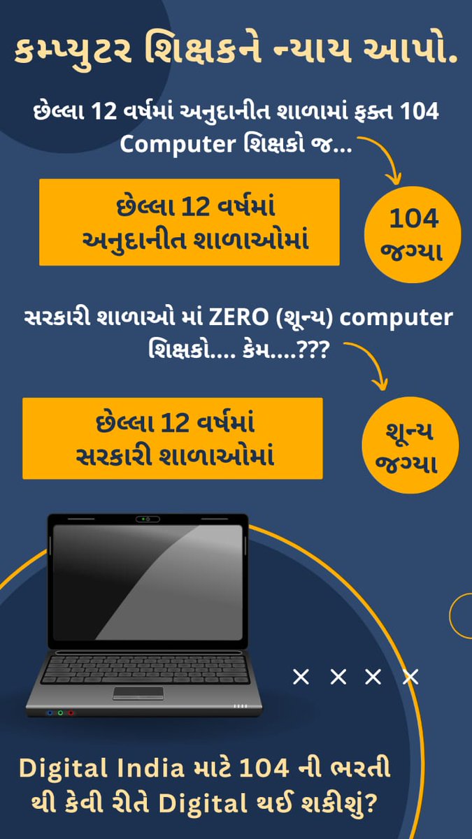 Tr_Shakuntala26's tweet photo. 🔴7500 शिक्षकों की भर्ती में कंप्यूटर, व्यायाम, कला एवं संगीत के शिक्षकों का भी समावेश होगा.

🔴अनुदानित शाला में भर्ती की जाएगी तो सरकारी शाला में क्यों नहीं?

@Zee24Kalak @Janak_Sutariyaa @nidhirpatel6 @DixitGujarat @kuberdindor @YAJadeja @Jamawat3 @gopimaniar @TusharBasiya https://t.co/bg7jthxRFF