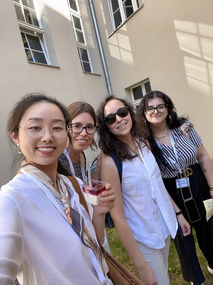 zyf_fei's tweet photo. What an amazing experience in Poznan! #cadaad2024 
Met old friends used to visit #lancasteruniversity and new friends from Shanghai, Beijing and Xi’an! Great thematic panel about CDS in China! https://t.co/WanqdClYld