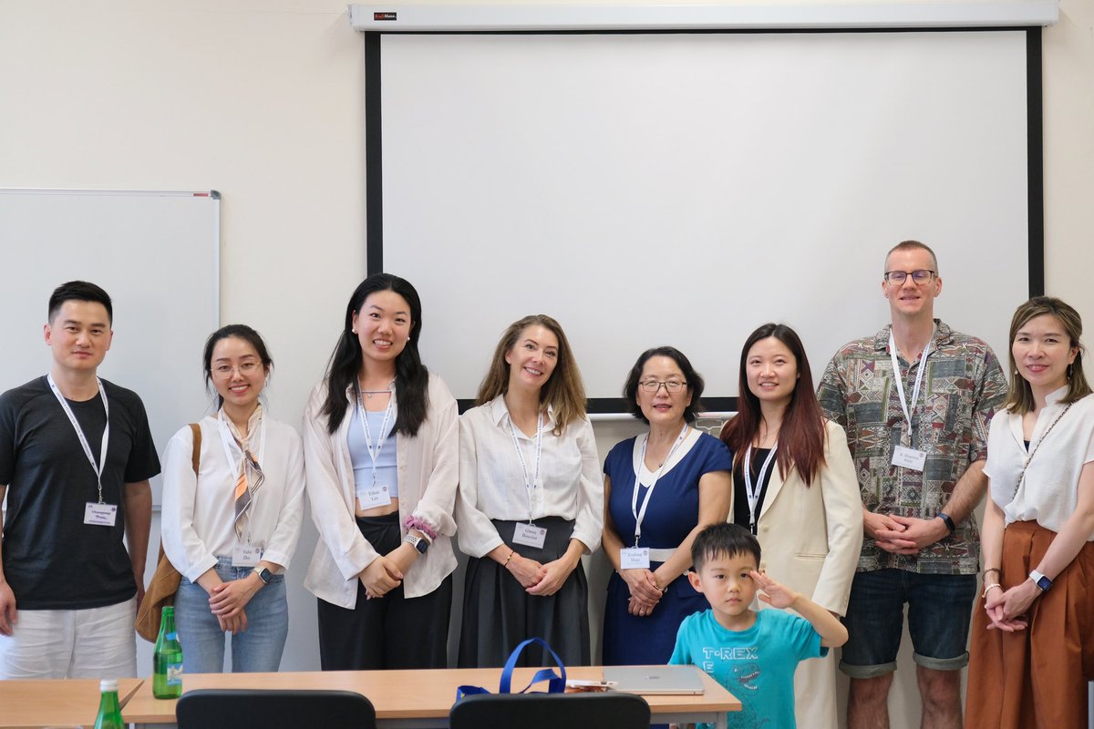 zyf_fei's tweet photo. What an amazing experience in Poznan! #cadaad2024 
Met old friends used to visit #lancasteruniversity and new friends from Shanghai, Beijing and Xi’an! Great thematic panel about CDS in China! https://t.co/WanqdClYld