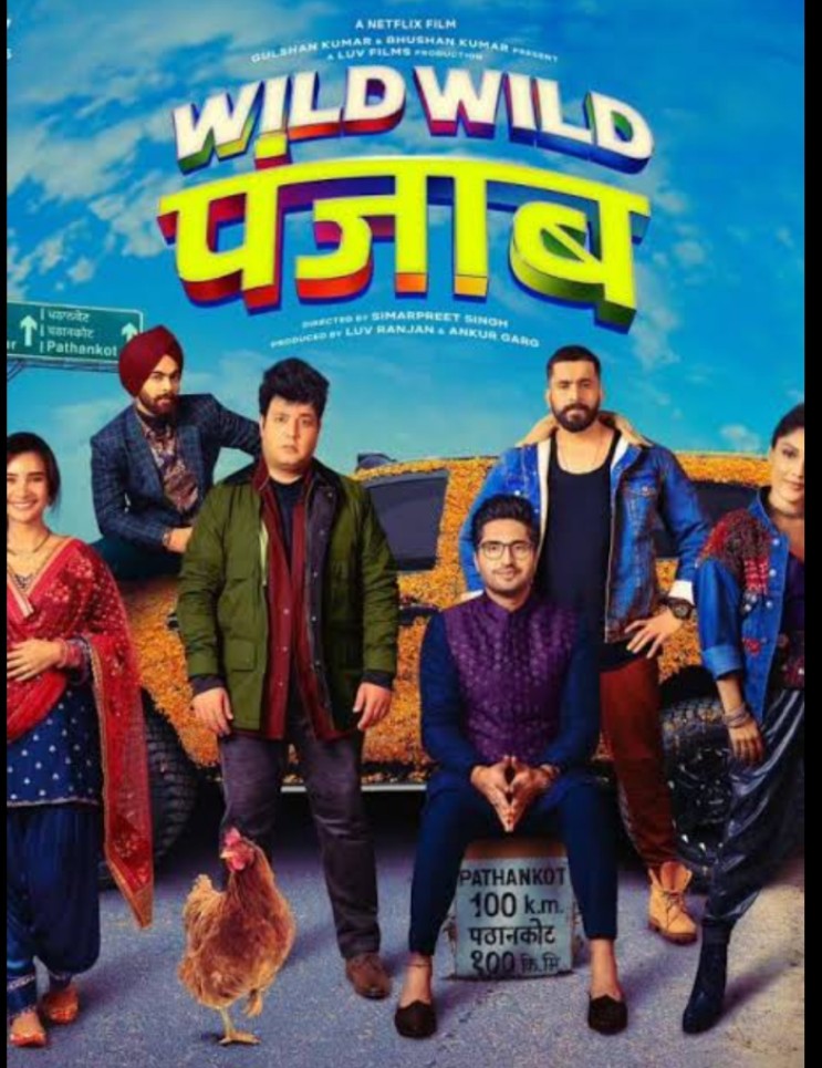 Factz10860927's tweet photo. Will rate 7.9 out of 10 only because he finally said "I am over You😅👌 "  
Nice #movie  #entertainment #funny #newmovie #wildwildpunjab on 
#NetflixIndia 
@Varunsharma90 @mesunnysingh @OyeManjot @jassiegill @patralekhaa9 @ishitarajhere  @luv_ranjan  @gargankur  @Sochtee_hai https://t.co/JnbJEi4iOL
