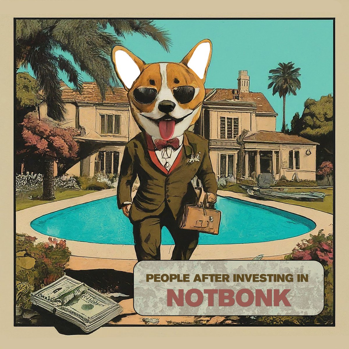 Notbonkcoin's tweet photo. Feel the difference after investing in #NOTBONK & get ready to ride the wave of success
Buy Now: https://t.co/8wpsf5wI6o
#notbonkmeme #referalprogram #referal #bounce #10percentextra #notbonkcode #presale #notbonkpresale #notbonktokens #memetoken #memecoins #Crypto #trending https://t.co/mjgsmTTuS8