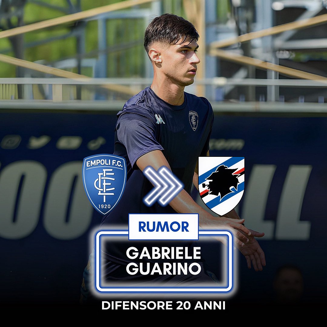 blucerchiatiart's tweet photo. 🚨 Visto gli ottimi rapporti con l’Empoli, anche grazie al nuovo DS blucerchiato, la Sampdoria potrebbe acquistare un difensore in prospettiva dal club toscano. Che ne pensate lo conoscete?

#Calciomercato #Sampdoria #Empoli #SerieA #TransferNews #ForzaSamp #ForzaEmpoli https://t.co/OsouBwLoWN