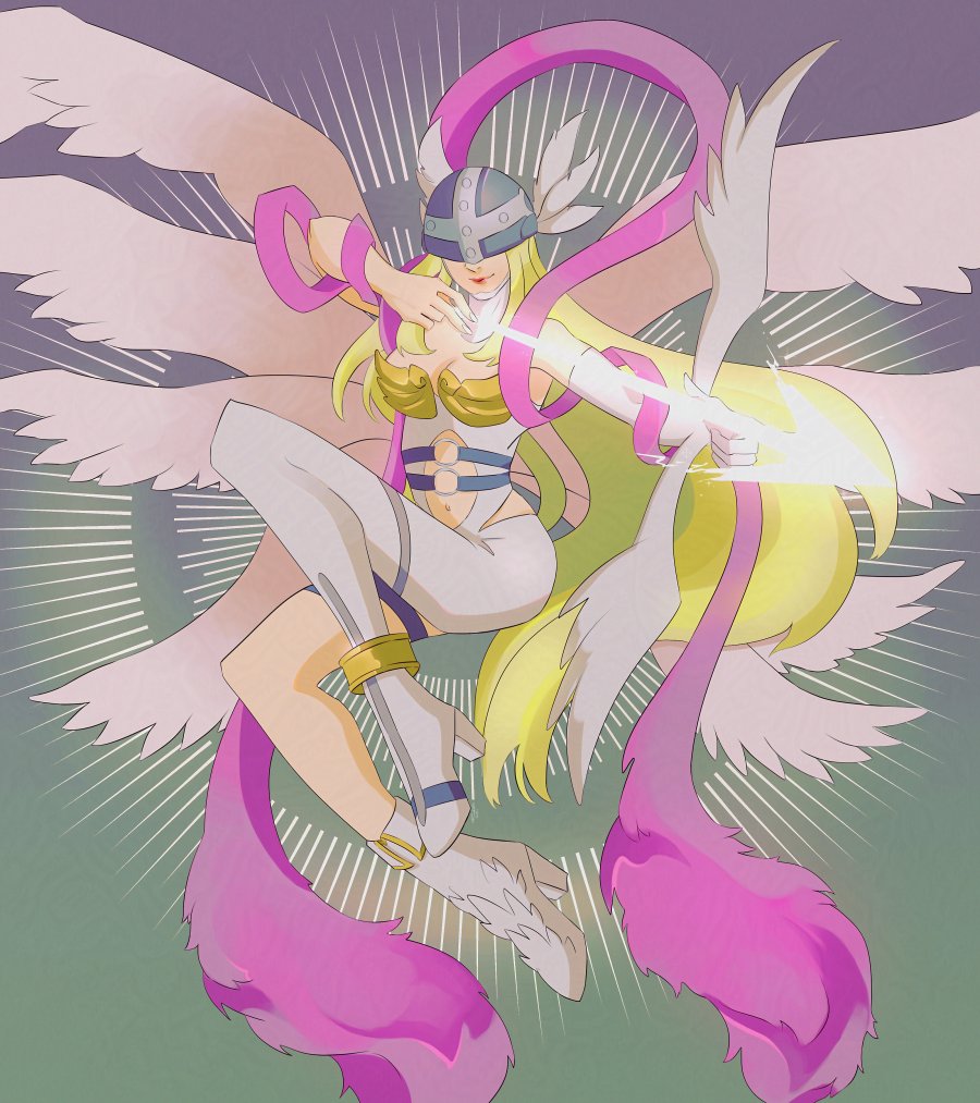 doctorsafva's tweet photo. She's lovely 🪽💗🏹

#デジモン #Digimon #angewomon https://t.co/H1OIchAQGu