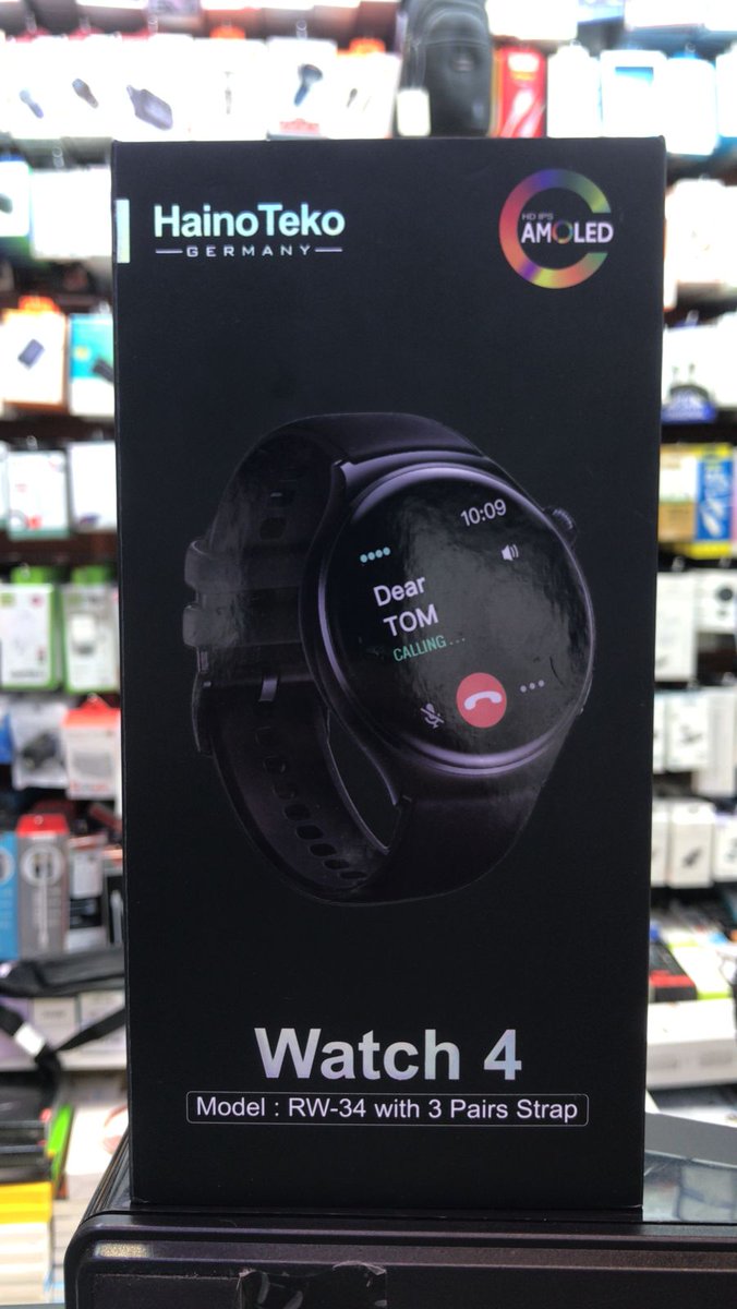 SmartLaptopLtd's tweet photo. Smart Watch -RW 34,  *For iOS &amp; Android *AMOLED Display *Black Color *3 Pair Straps*Bluetooth Calling *For Men &amp; Boys *Size 47mm, At 150,000 ugx Please Contact Us on +256775225960 or +256700293799 https://t.co/w6oyGk8lMx