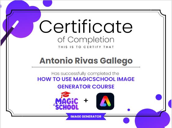 Una forma de descanso activo es conocer herramientas útiles para nuestra labor, en este caso una opción muy fácil e intuitiva de IA generativa con el creador de imágenes de <a href="/magicschoolai/">MagicSchool AI 💜 🪄✨</a> en colaboración con adobe.