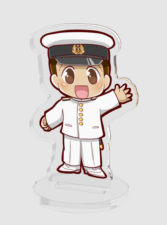 「Pixivファクトリー色々試し試しアクスタやアクキーだとこうなるのか〜 」|ナツキ シノブのイラスト