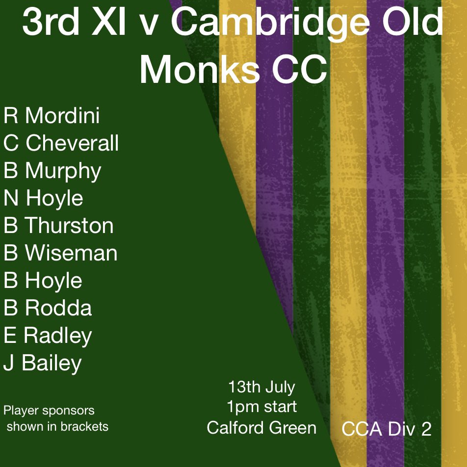 Saffron Walden CC (@swcccrocus) on Twitter photo 