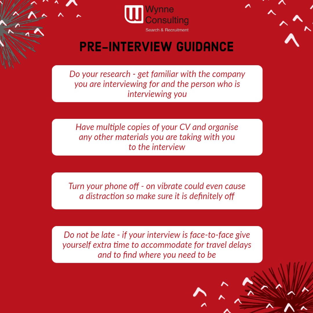 Prepping for your big interview? Don’t stress – we’ve got you covered. Discover essential pre-interview tips to boost your confidence and ace that first impression.  #InterviewPreparation #WynneJobs