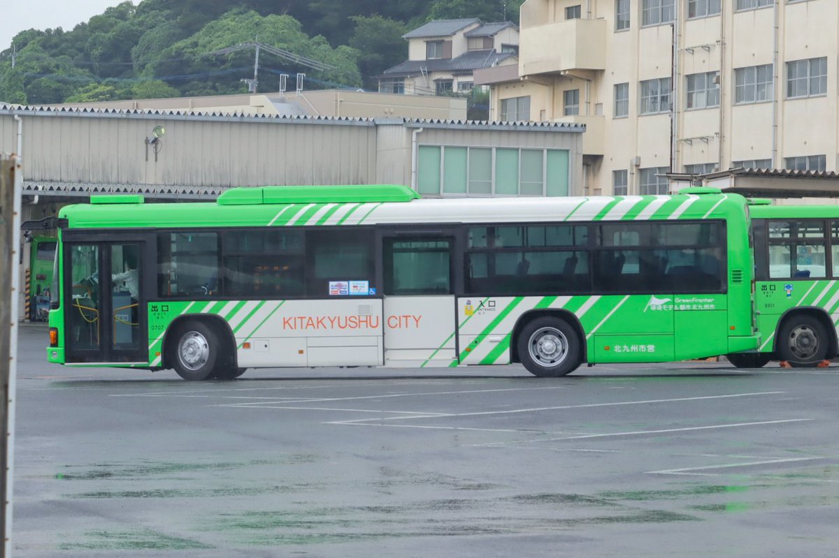 2024/7/13 北九州市営バス 若松0707 元.名古屋市営バス NH96（PJ