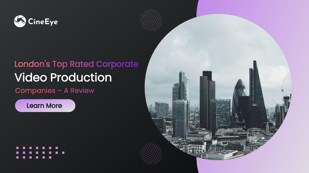 London's Top Rated Corporate Video Production Companies – A Review 
 Find More: cineeye.co.uk/londons-top-ra…