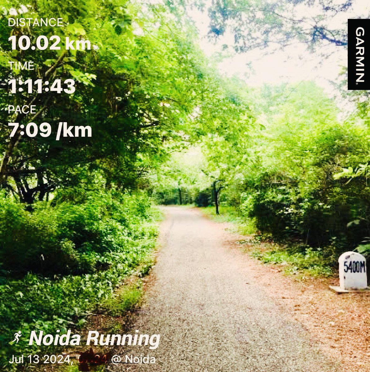 Saturday morning run of 10 Kms #running #runtoinspire