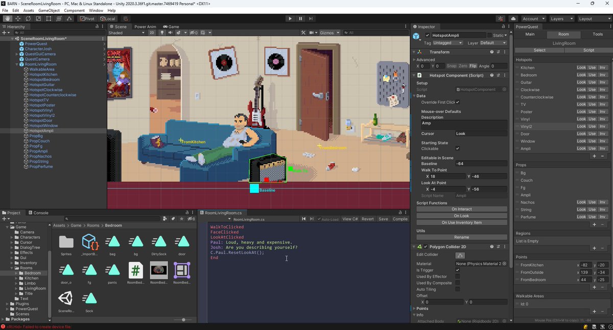 gugames_eu's tweet photo. Now that my mental and physical health seem to have recovered a bit, it's time to get back to work 💪 adding some polish to the demo, will I manage to have a beta ready before I leave for vacation?
#indiegamedev #adventuregame #pointandclick #powerquest #unity3d https://t.co/DYXLJLoy4L