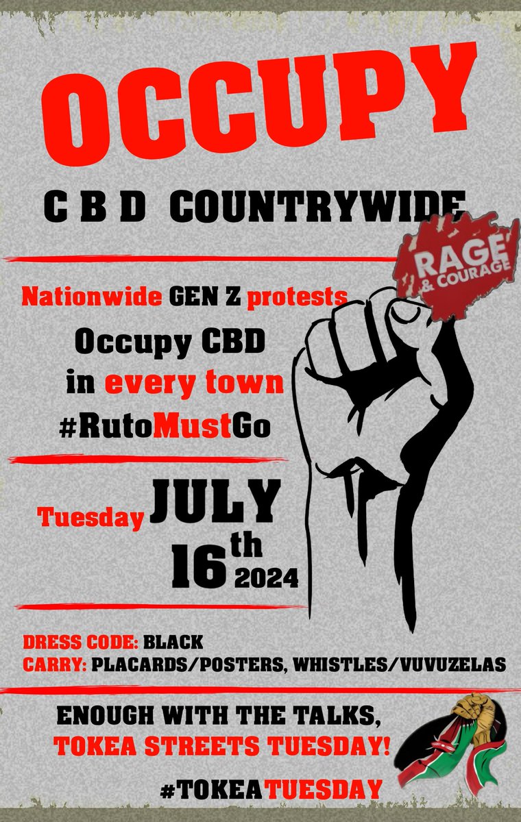 AlinurMohamed_'s tweet photo. Tuesday is Tuesday

Share Widely 

 #RutoMustGo https://t.co/x684UleXNq