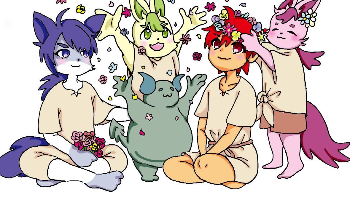 ydaimusic's tweet photo. リアルのお友達がFA描いてくれました✨キャラクター勢揃いでありがたい😭真ん中の怪物くんがタプタプしててカワイイ😆こちらの楽曲は固定からどうぞ🙇‍♀️
#ゆーだーと https://t.co/vjuiB2SPFe