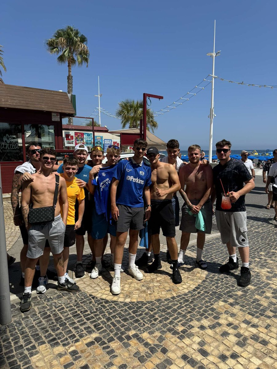 Posh in Benidorm 💙 <a href="/theposh/">Peterborough United</a> <a href="/DMAC102/">Darragh MacAnthony</a>