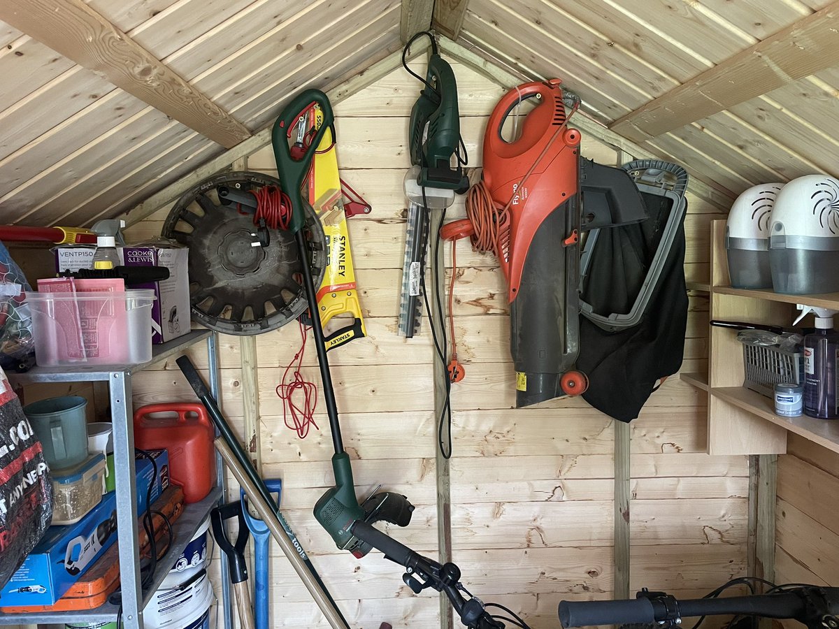ivancorless's tweet image. Do you think when you lock a new tool in the shed for the first time the other tools welcome it or are they rude and clicky? Do the power tools  consider the manual tools weak and below them? Are the cutting tools mean to the fastening tools? #ShedSomeLight 🛠️ 🪛🪚🗜️🧰🪓🔩⚙️