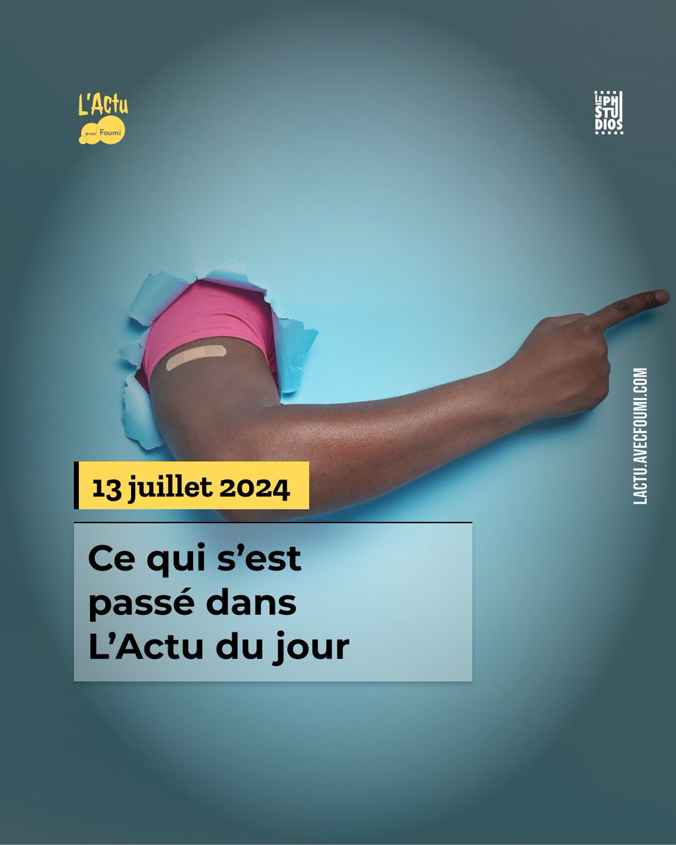avecfoumi's tweet photo. Ce samedi, dans L'Actu du jour

À écouter sur Spotify, Apple Podcasts, Youtube et Deezer !

▶️ https://t.co/vOQ8OgWNOd

#avecfoumi #lactu https://t.co/Z3pl0KcUXf