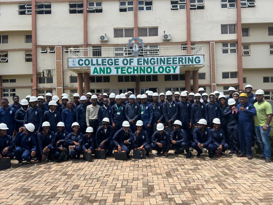 AchieversUniBME's tweet photo. College of Engineering and Technology's SWEP Program which began on the 9th of July, 2023 for the 2023/2024 academic session. https://t.co/PDy1jywEhb