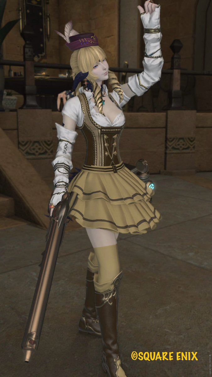 yuri_gahara's tweet image. 機工士のレベリングミラプリコレにしました。
頭食べられました