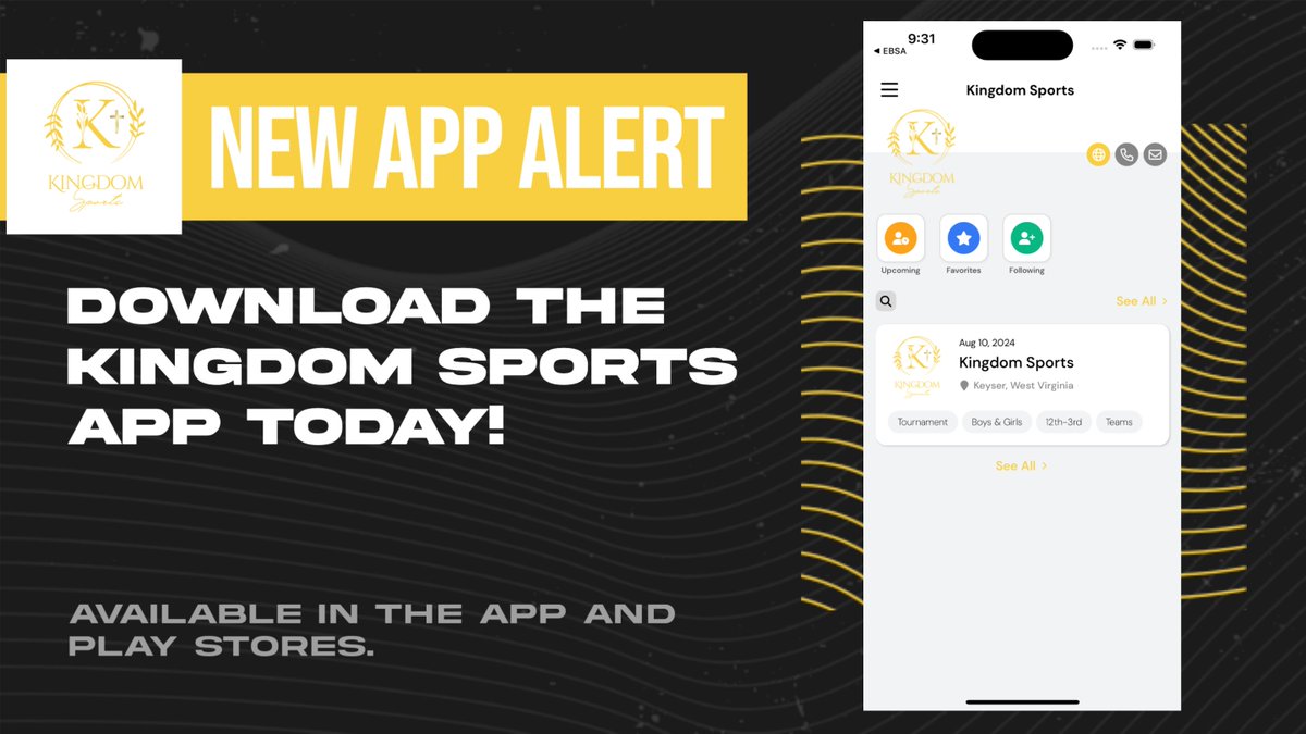 Download the new Kingdom Sports app for schedules and real-time updates! apps.apple.com/us/app/kingdom… play.google.com/store/apps/det…