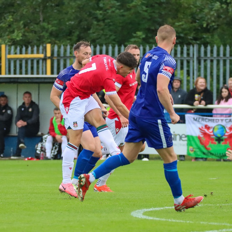 Wrexham_AFC's tweet photo. Read how we opened our pre-season account with a 5-1 win away to Hanley Town 👇

🔴⚪ #WxmAFC