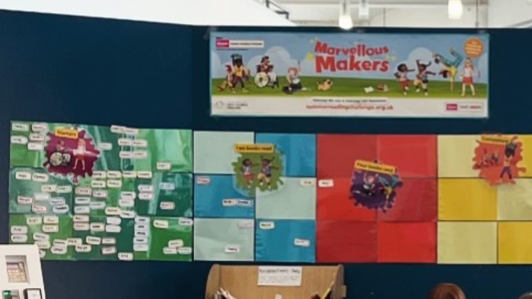 AddlestoneLib's tweet image. The Summer Reading Challenge is upon us! ☀️📚
85 children in Addlestone have signed up so far, and Holy Family are currently in the lead (with last year's champions, Ottershaw, close behind).