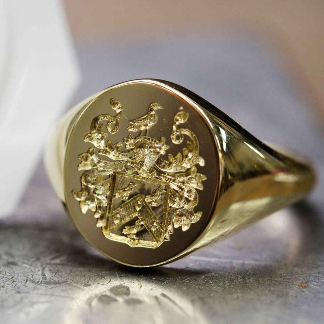 Our factory doors remain open to you. Join us in taking part in the creation process of your very own Signet Ring. 

You'll try your hand at stamping your signet ring out, annealing it, soldering the ends and the final shaping to the desired finger size.