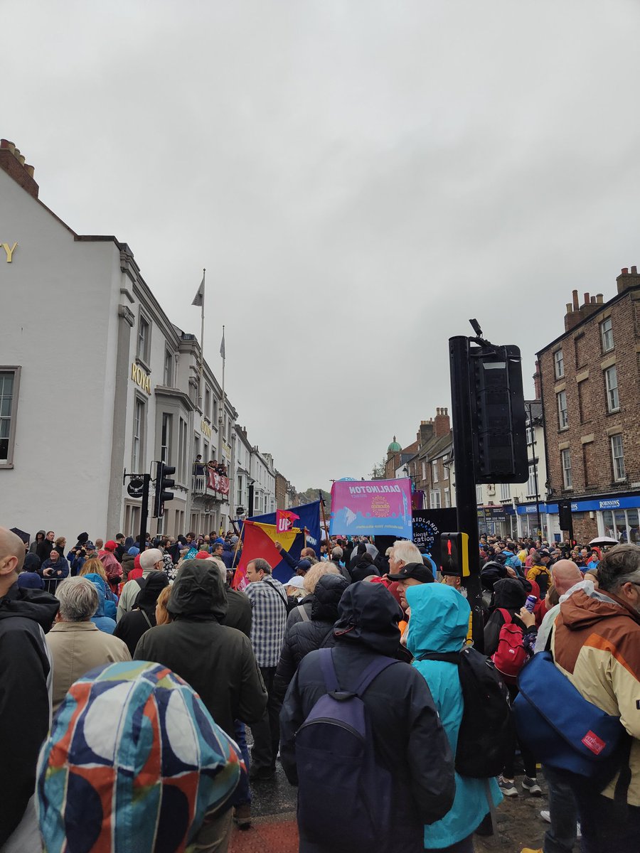 natasha_anson's tweet photo. A slightly soggy day of solidarity #DurhamMinersGala https://t.co/aAu5RVjGHZ