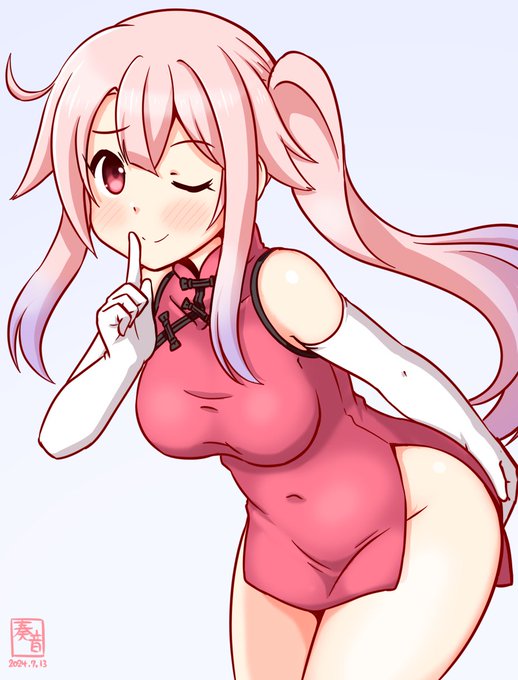 「司令官。私、次の作戦があるので…すみません。
 あっ、あの… 戻ってきてからでも…いいですか…?」

#艦これ版真剣お絵描き60分一本勝負_20240713
#春雨 