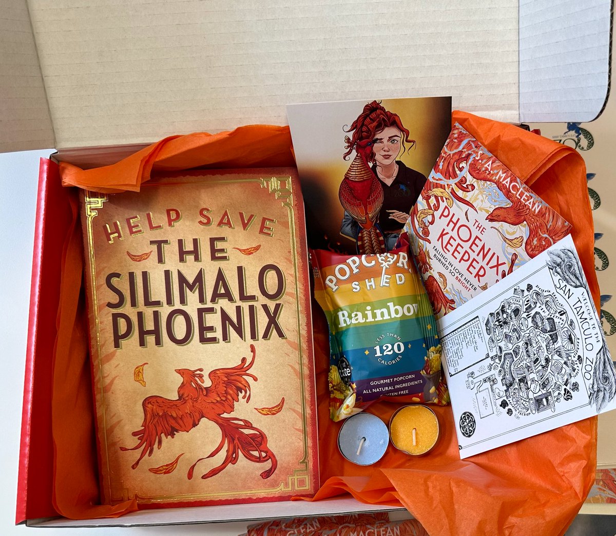 With just ONE month to go until #ThePhoenixKeeper by <a href="/AuthorSAMacLean/">S.A. MacLean | THE PHOENIX KEEPER is out now!!! 🔥</a> lands, we wanted to spread some  magical joy by giving away one magical box featuring a proof copy!

To enter, follow us &amp; repost this. Be quick as entries close 15/07/24, UK only. T&amp;Cs: brnw.ch/21wLhaR
